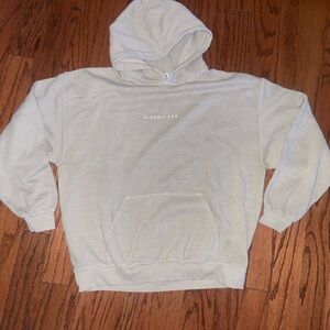 Missguided neutral taupe comfy hoodie size medium